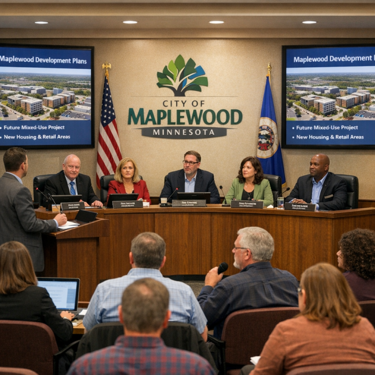 Maplewood City Council Advances Century Ponds Development Amid Community Discussions